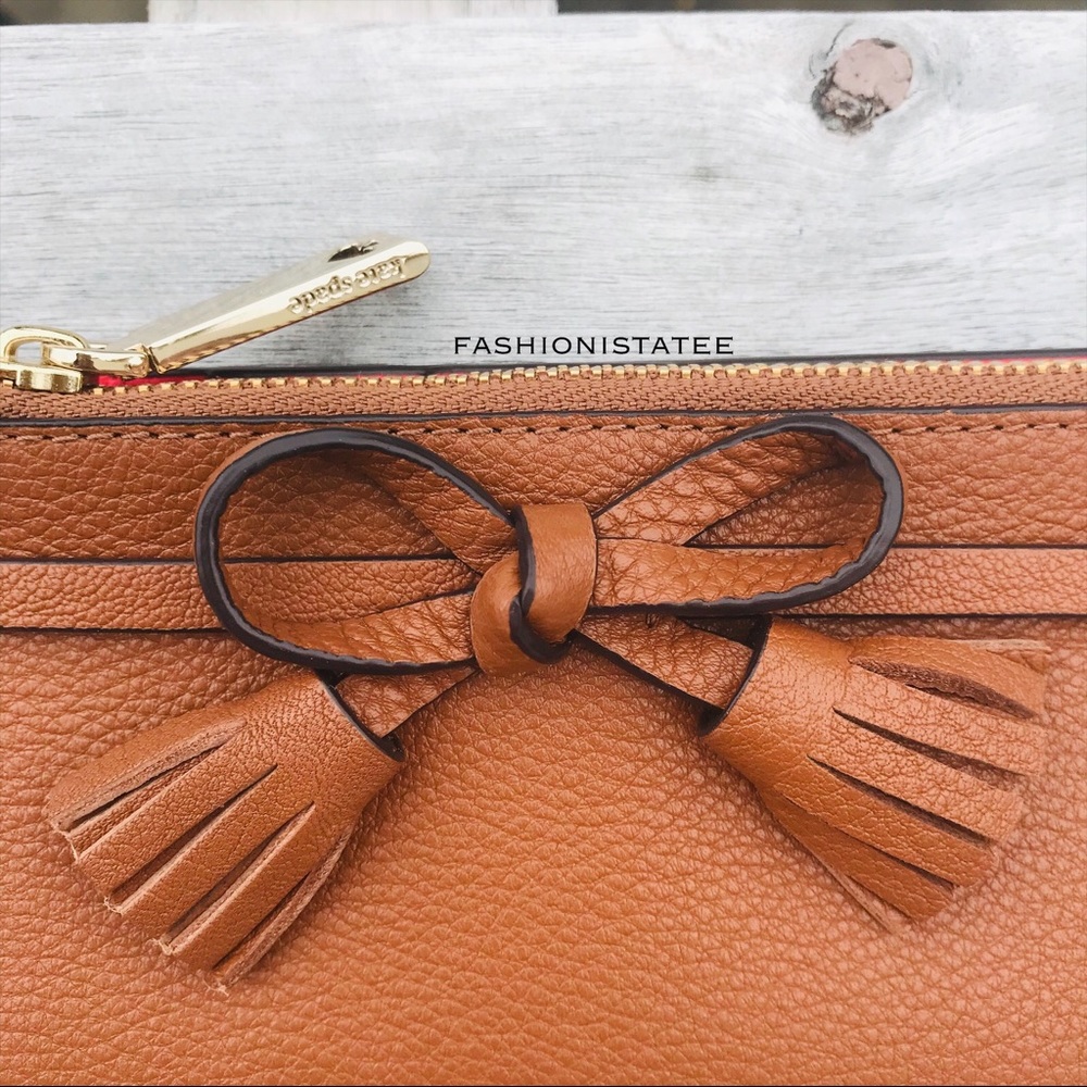 Kate spade New York hayes Small Wallet ginger red - Picture 3 of 7